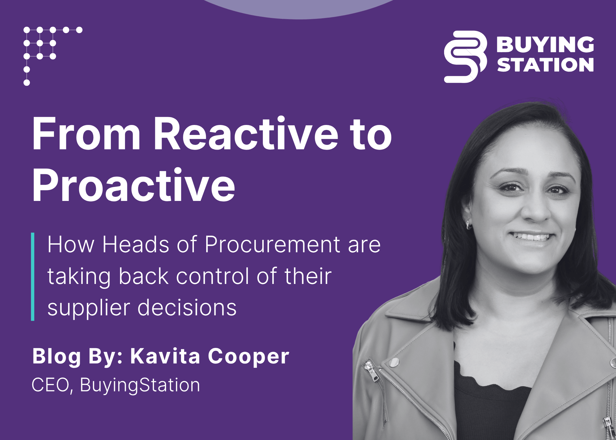 AI is Amazing. Are You Ready for What Comes With It? Blog by Kavita Cooper, CEO, BuyingStation